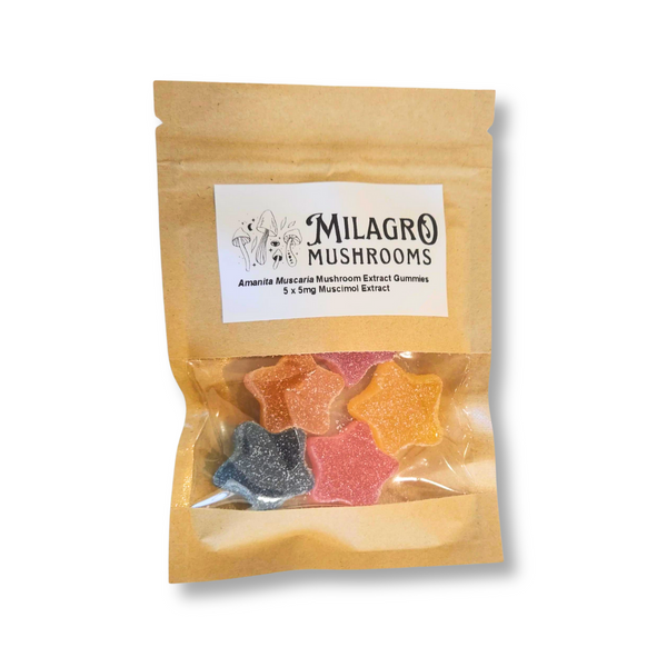 Amanita Muscaria Gummies (5mg Pure Muscimol Extract each) - Members Only
