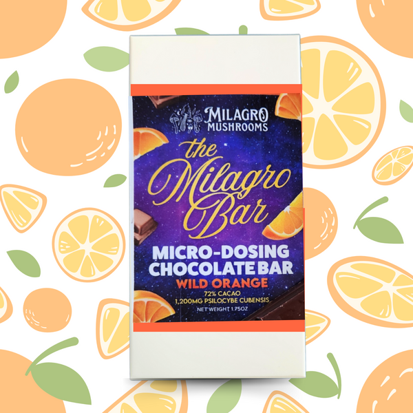 Milagro Bar - Wild Orange in Dark Chocolate